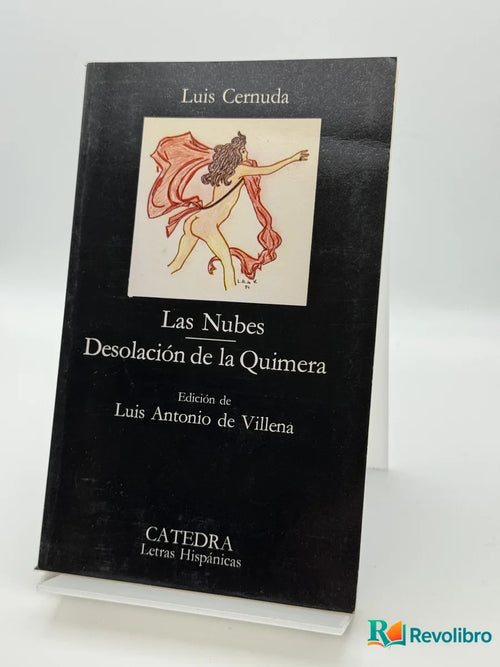 Portada de Las Nubes Desolación de la Quimera de Luis Cernuda, libro de segunda mano