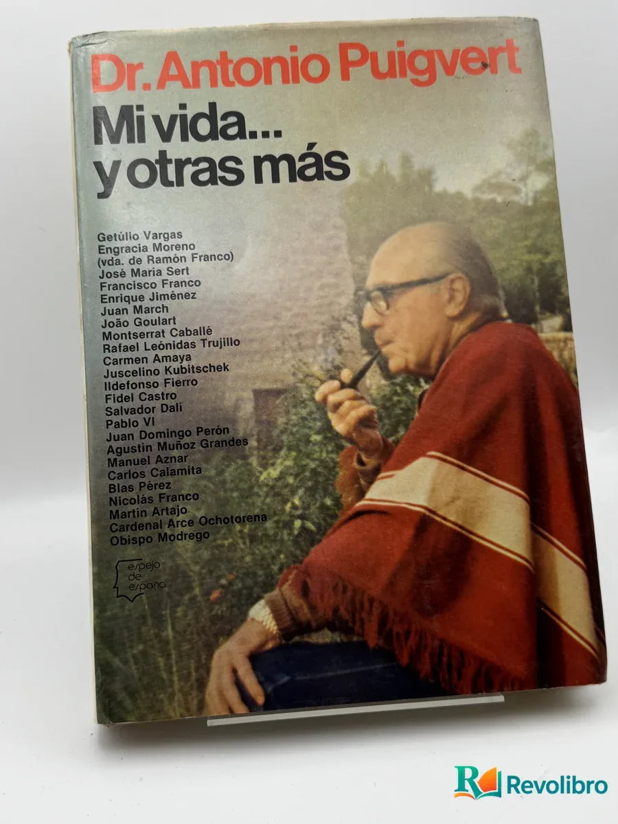 Portada de Mi vida... y otras más de Dr. Antonio Puigvert, libro de segunda mano