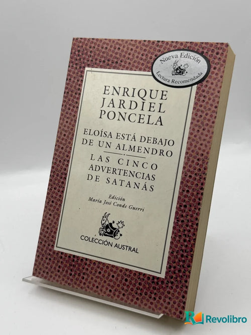 Portada de Eloísa está debajo de un almendro / Las cinco advertencias de Satanás de Enrique Jardiel Poncela, libro de segunda mano