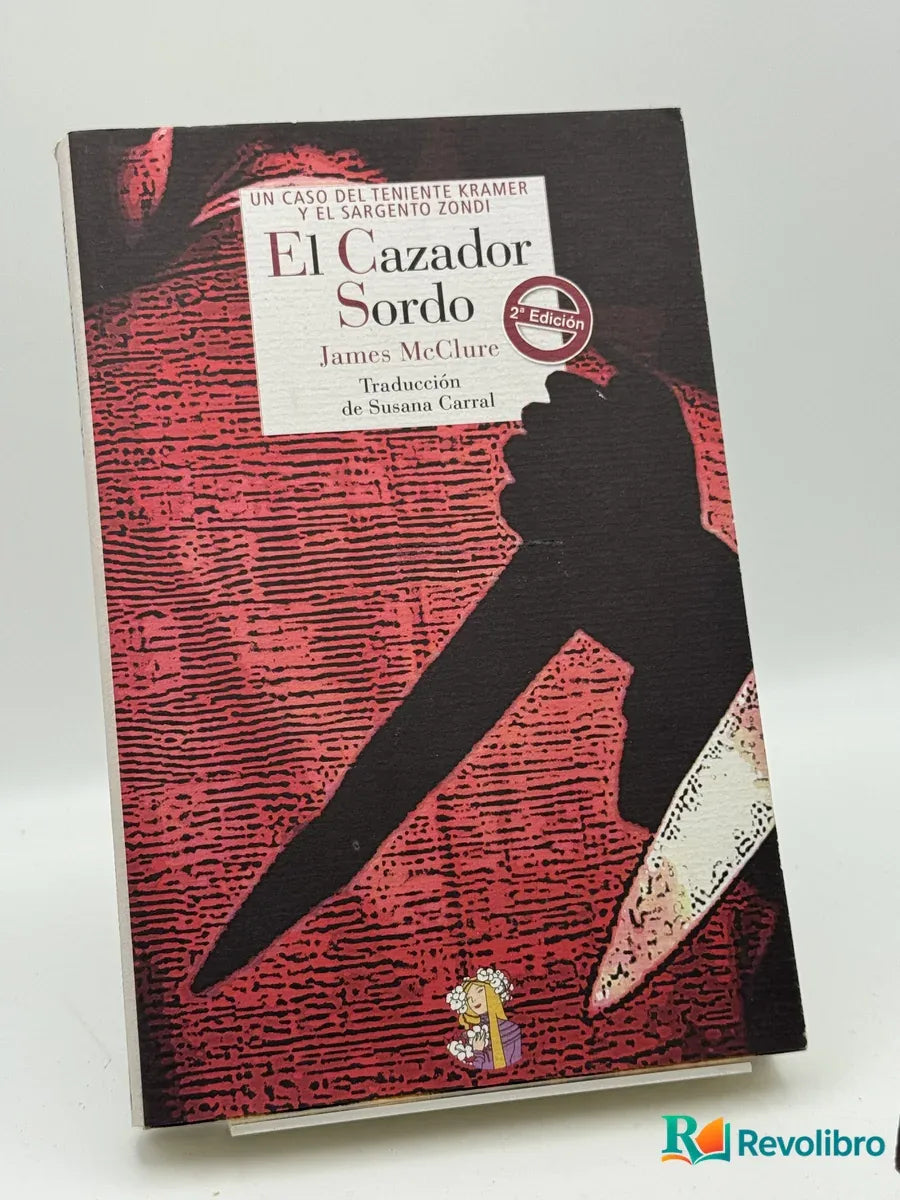 Portada de El Cazador Sordo de James McClure, libro de segunda mano