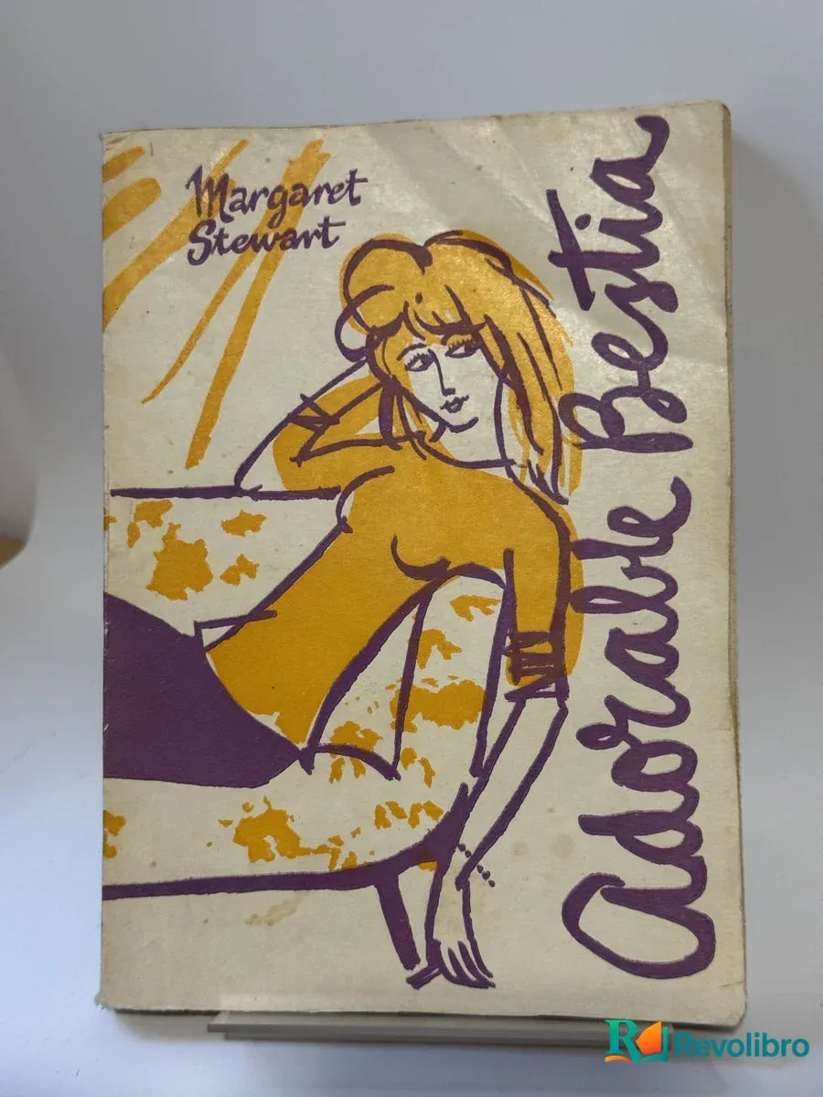 Portada de Adorable Bestia de Margaret Stewart, libro de segunda mano