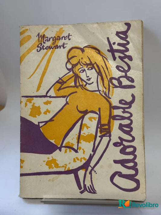 Portada de Adorable Bestia de Margaret Stewart, libro de segunda mano