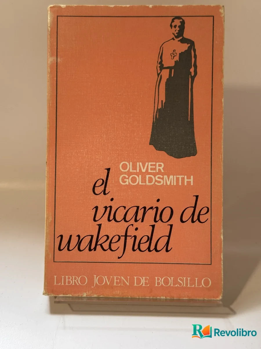 Portada de El vicario de Wakefield de Oliver Goldsmith, libro de segunda mano