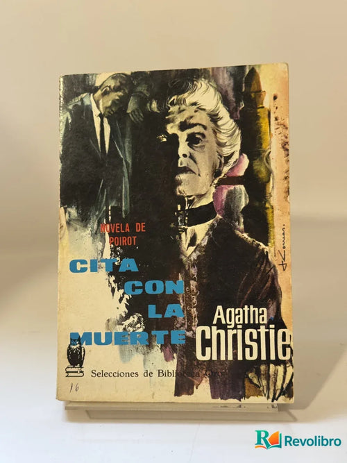 Portada de Cita con la muerte de Agatha Christie, libro de segunda mano