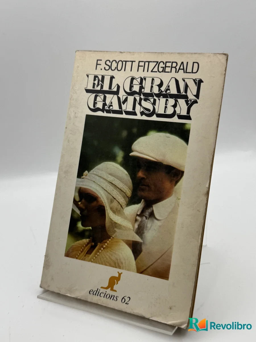 Portada de El gran Gatsby de F. Scott Fitzgerald, libro de segunda mano
