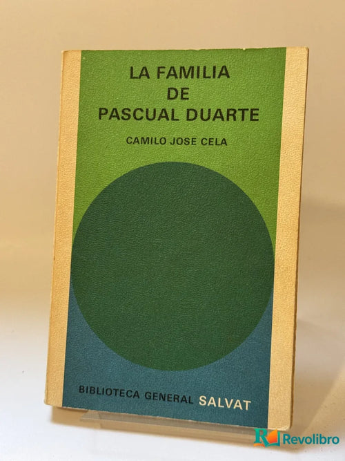 Portada de La familia de Pascual Duarte de Camilo José Cela, libro de segunda mano