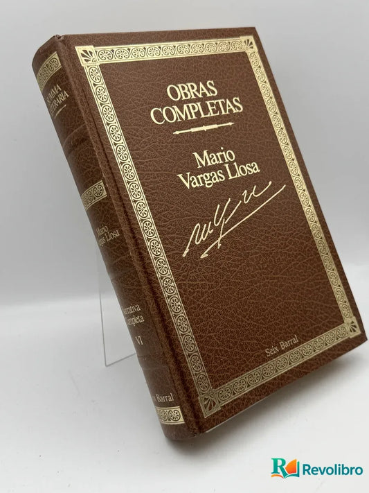 Portada de Obras Completas IV de Mario Vargas Llosa, libro de segunda mano