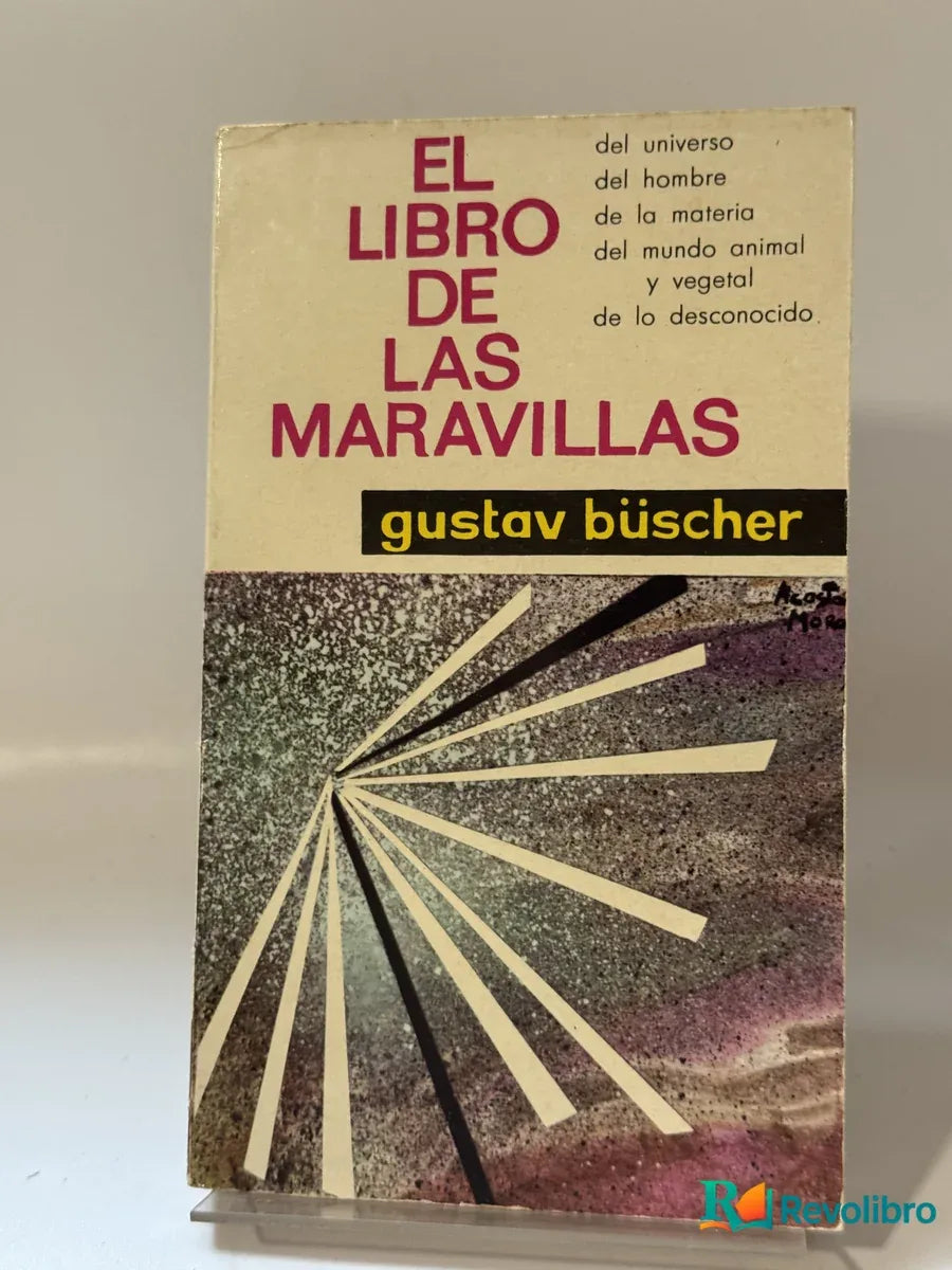 Portada de El libro de las maravillas de gustav büscher, libro de segunda mano