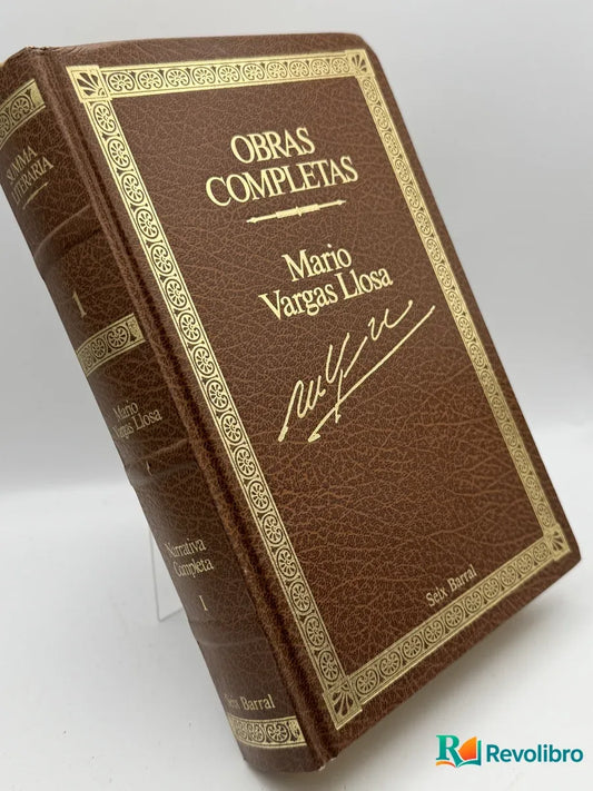 Portada de Obras completas I de Mario Vargas Llosa, libro de segunda mano