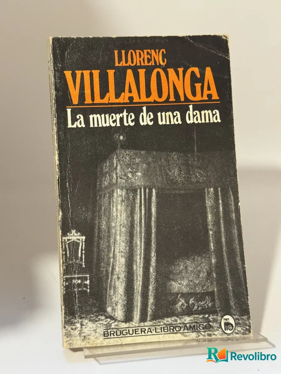Portada de La muerte de una dama de Llorenç Villalonga, libro de segunda mano