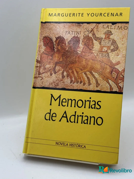 Portada de Memorias de Adriano de Marguerite Yourcenar, libro de segunda mano