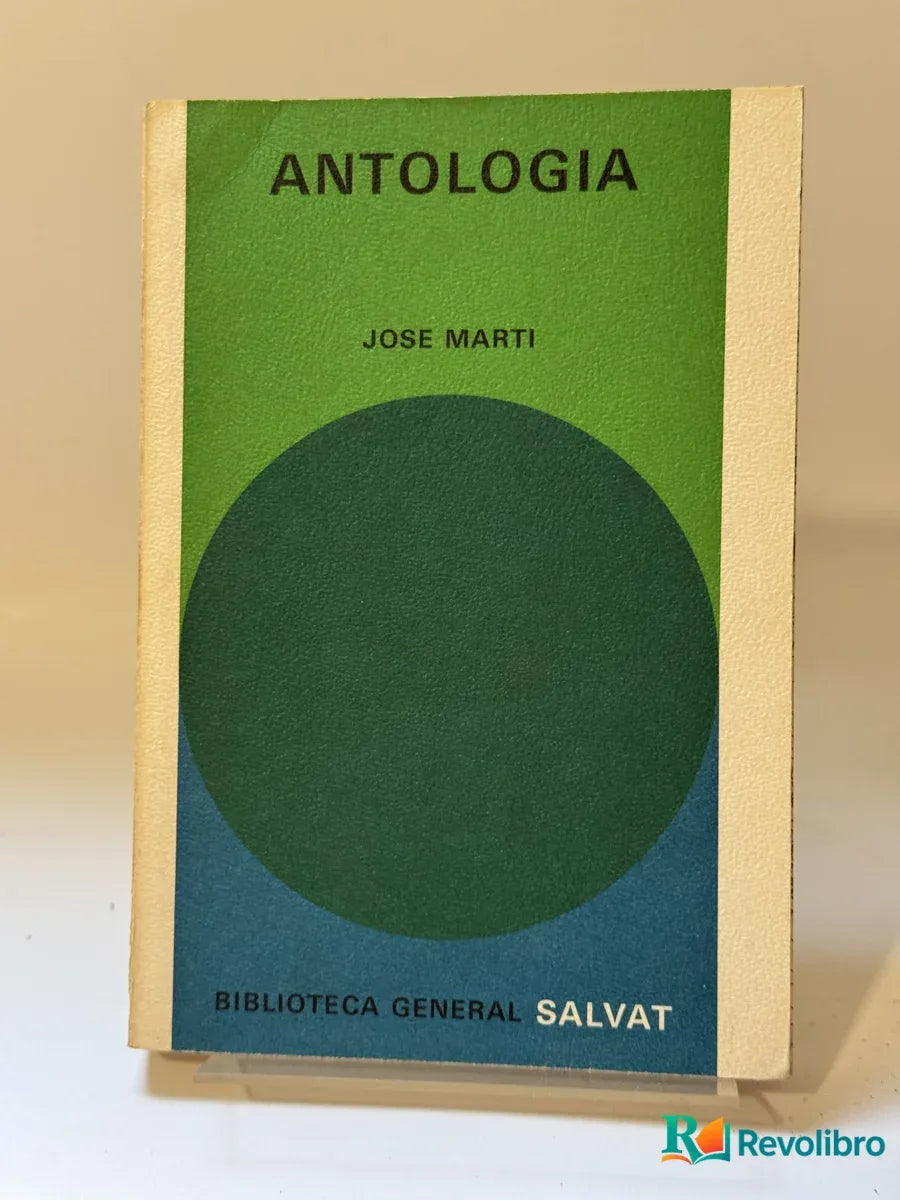Portada de Antologia de Jose Marti, libro de segunda mano