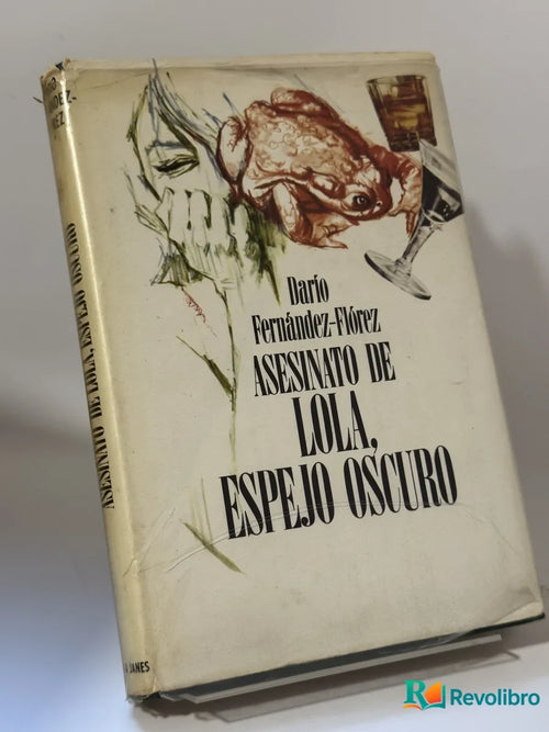 Portada de Asesinato de Lola, Espejo Oscuro de Darío Fernández-Flórez, libro de segunda mano