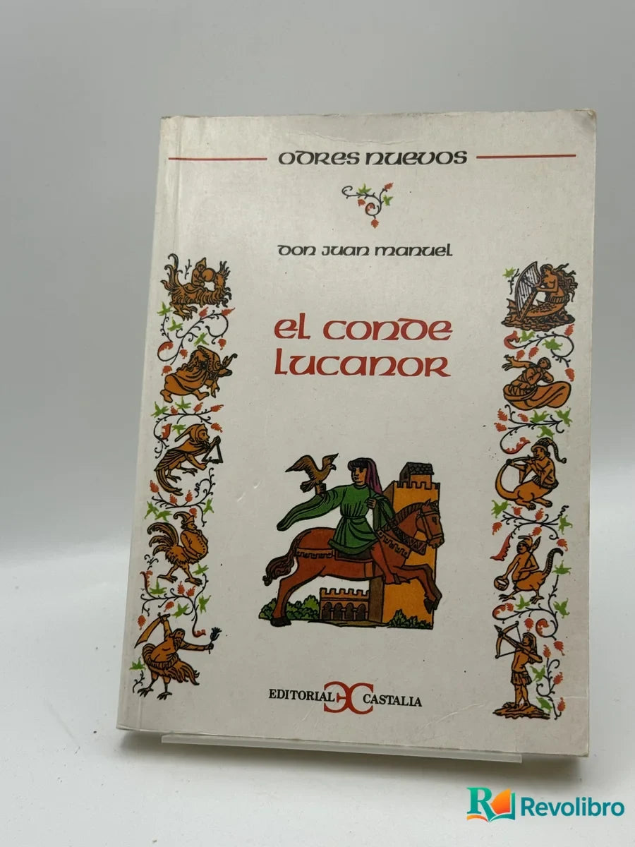 Portada de El conde Lucanor de Don Juan Manuel, libro de segunda mano