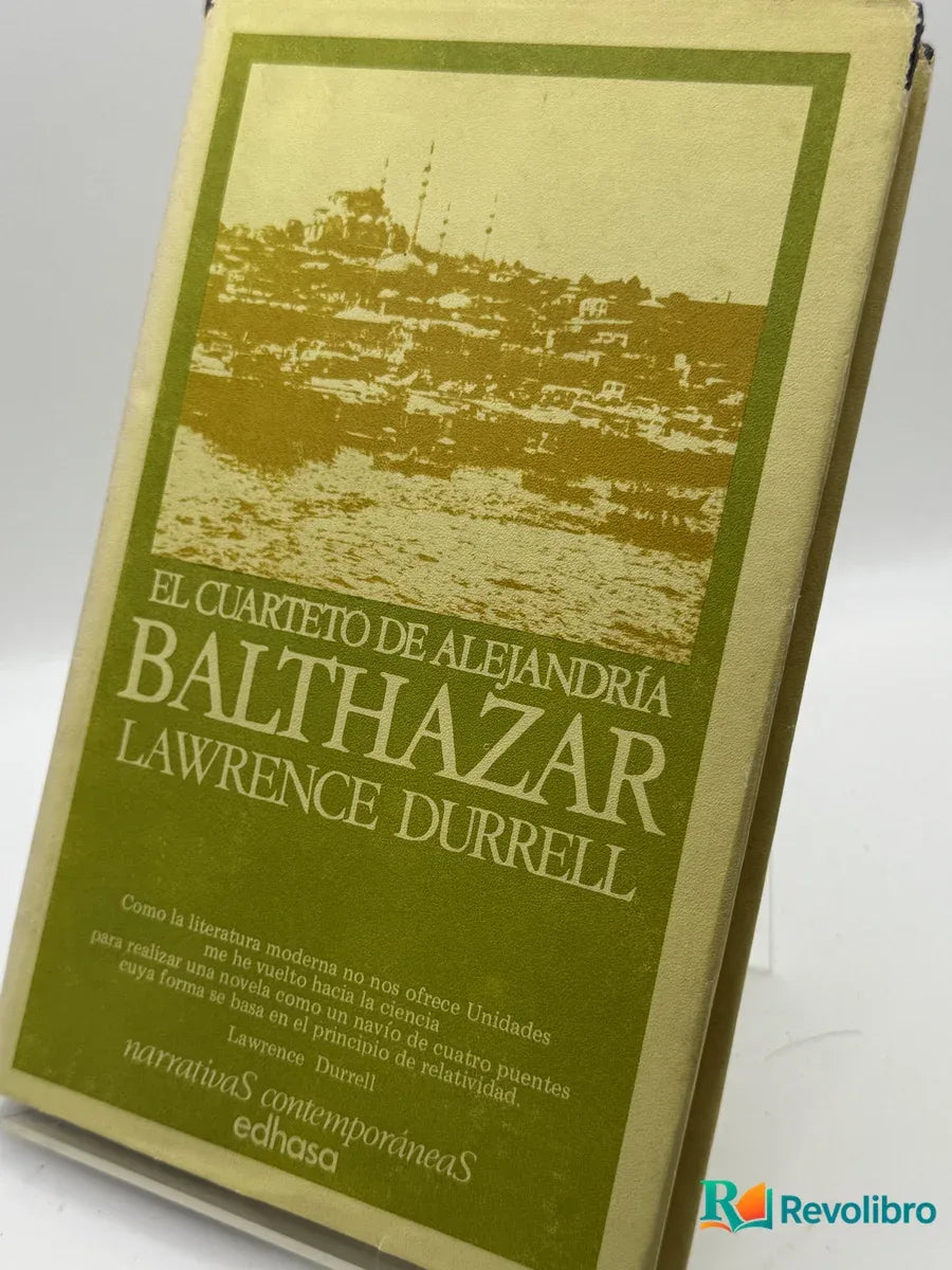 Portada de El cuarteto de Alejandría: Balthazar de Lawrence Durrell, libro de segunda mano