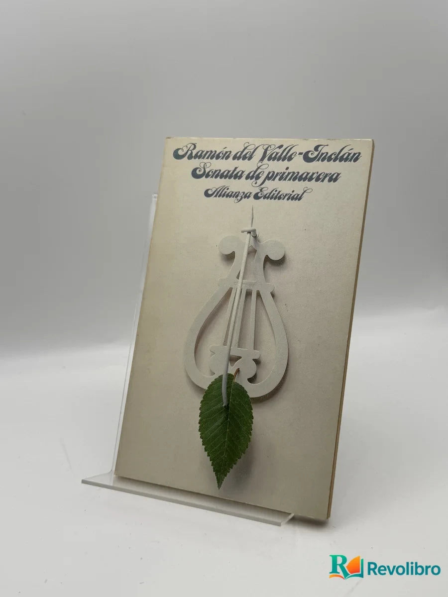 Portada de Sonata de primavera de Ramén del Valle-Inclán, libro de segunda mano