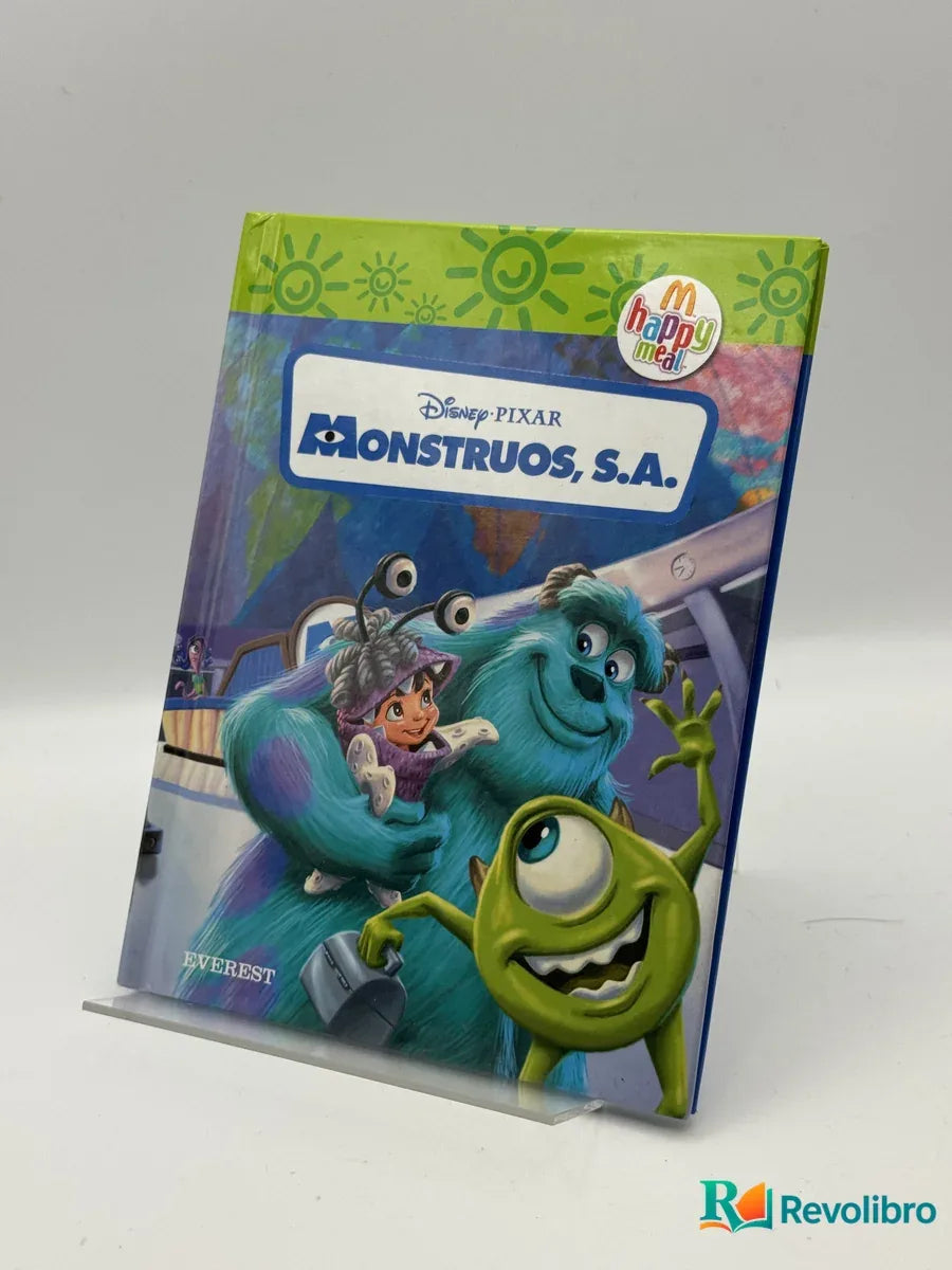 Portada de Monstruos, S.A., libro de segunda mano