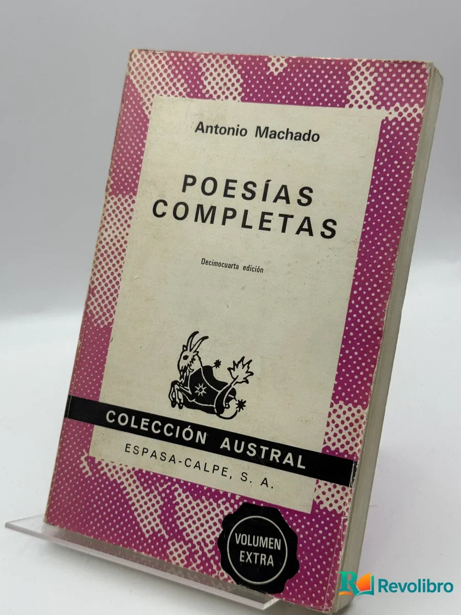 Portada de POESÍAS COMPLETAS de Antonio Machado, libro de segunda mano