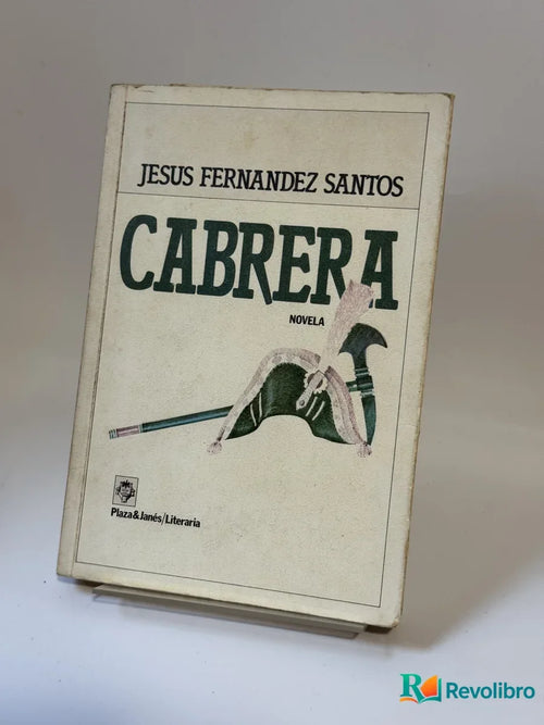 Portada de Cabrera de Jesus Fernandez Santos, libro de segunda mano