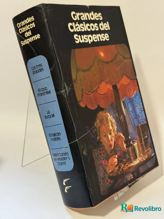Portada de Grandes Clásicos del Suspense 2, libro de segunda mano