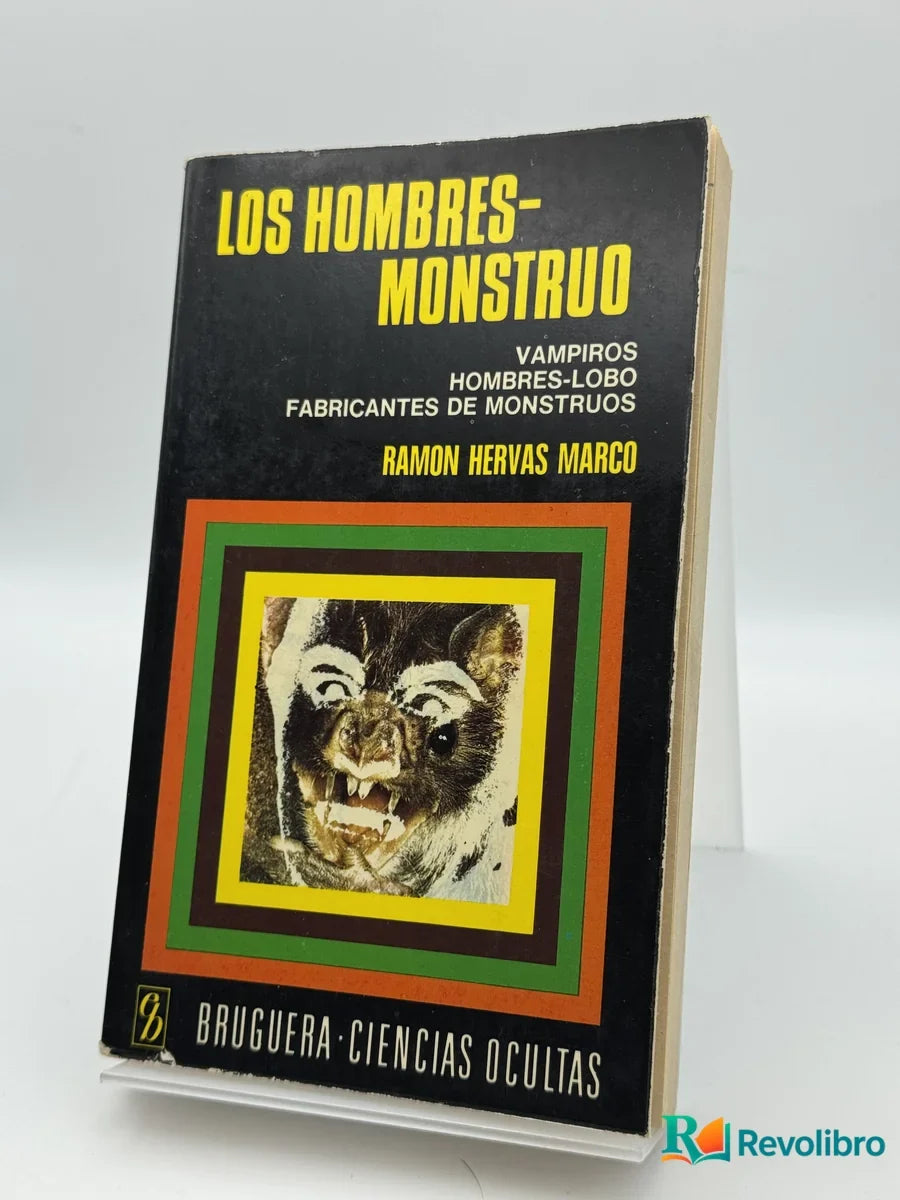Portada de Los hombres-monstruo de Ramon Hervas Marco, libro de segunda mano