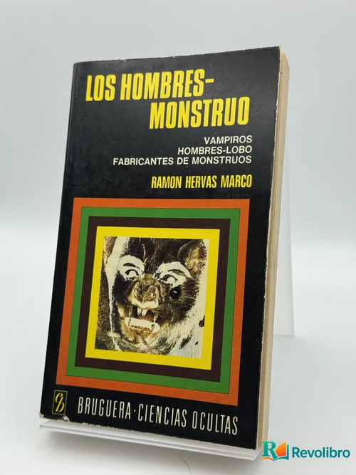 Portada de Los hombres-monstruo de Ramon Hervas Marco, libro de segunda mano