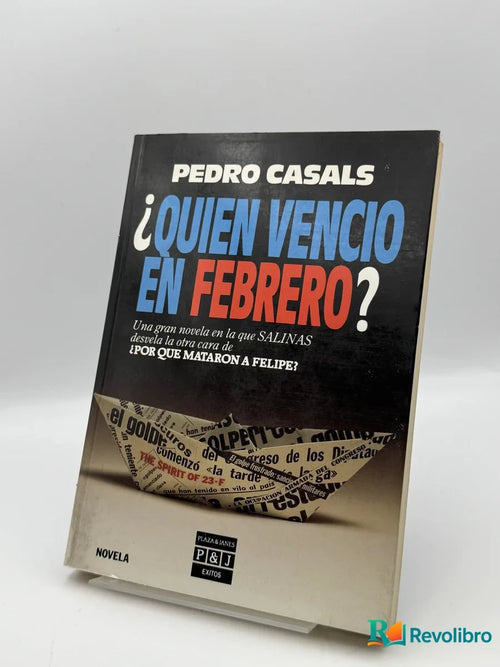 Portada de ¿Quien venció en febrero? de Pedro Casals, libro de segunda mano