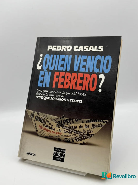 Portada de ¿Quien venció en febrero? de Pedro Casals, libro de segunda mano