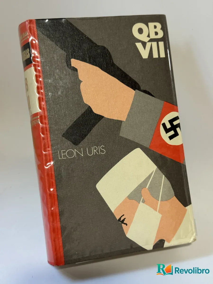 Portada de QB VII de Leon Uris, libro de segunda mano