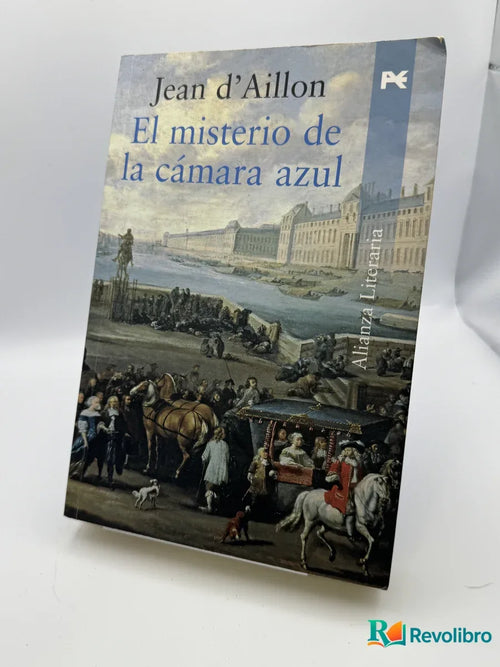 Portada de El misterio de la cámara azul de Jean d'Aillon, libro de segunda mano