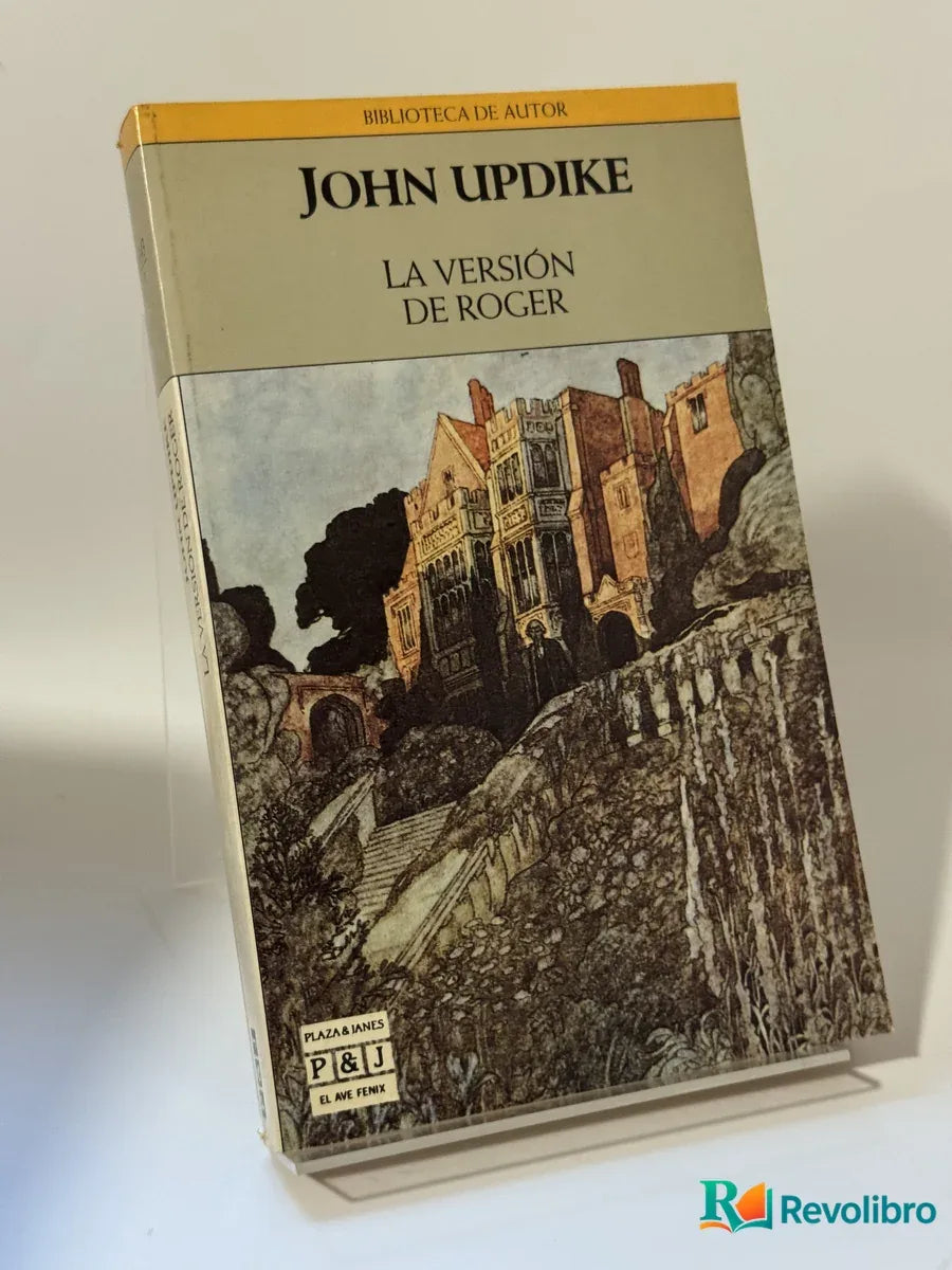 Portada de La versión de Roger de John Updike, libro de segunda mano