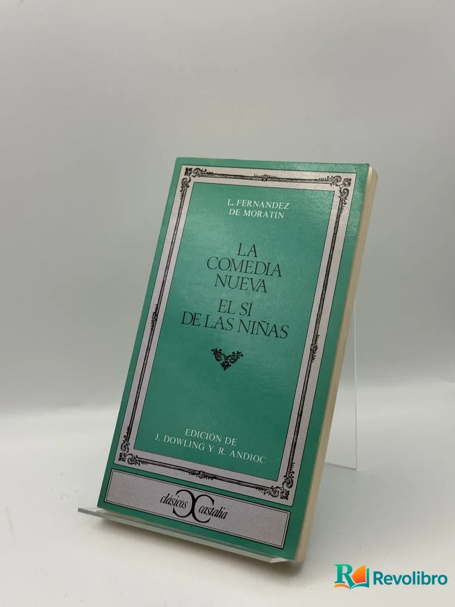 Portada de La comedia nueva de L. Fernández de Moratín, libro de segunda mano