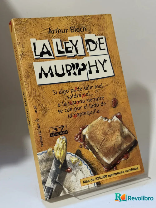 Portada de La ley de Murphy de Arthur Bloch, libro de segunda mano