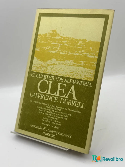Portada de Clea de Lawrence Durrell, libro de segunda mano