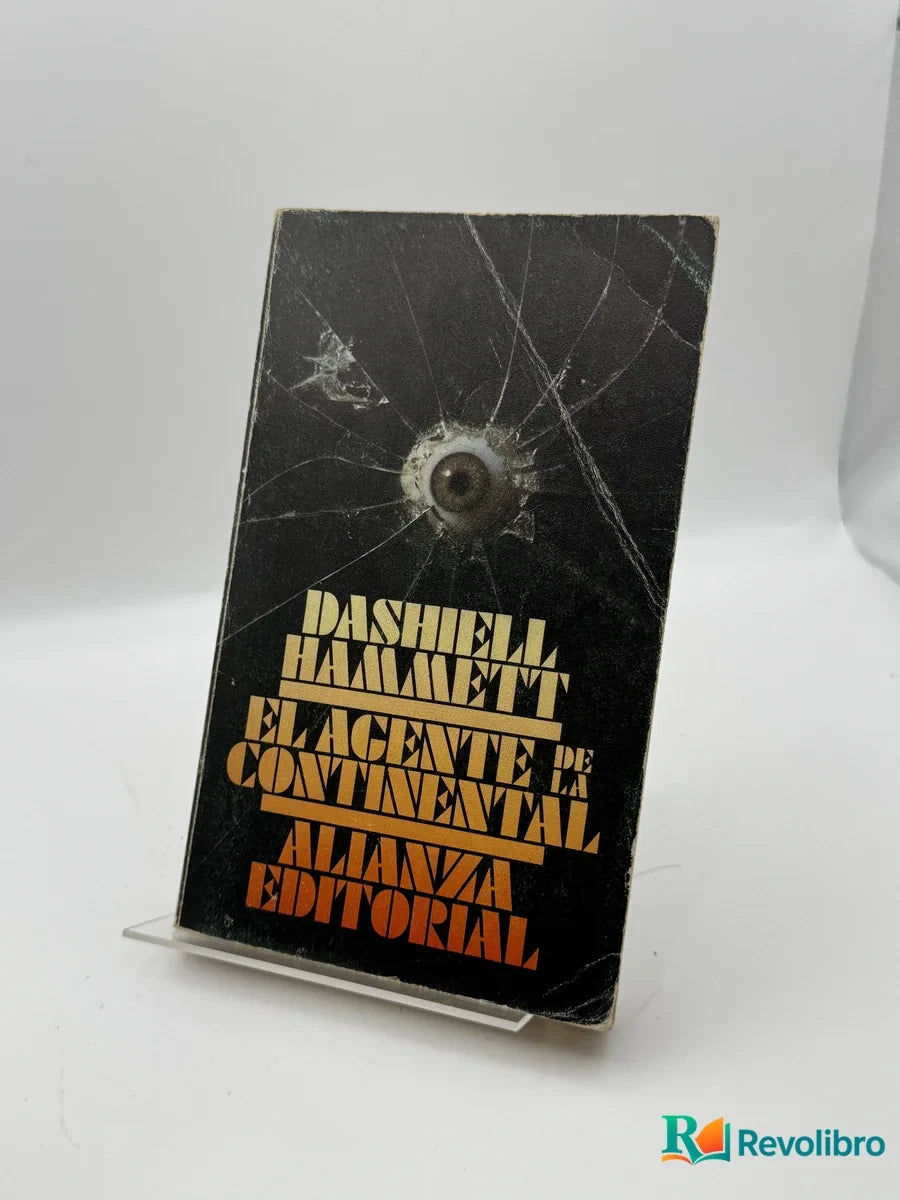 Portada de El agente de la Continental de Dashiell Hammett, libro de segunda mano