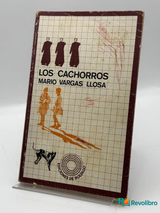 Portada de Los Cachorros de Mario Vargas Llosa, libro de segunda mano