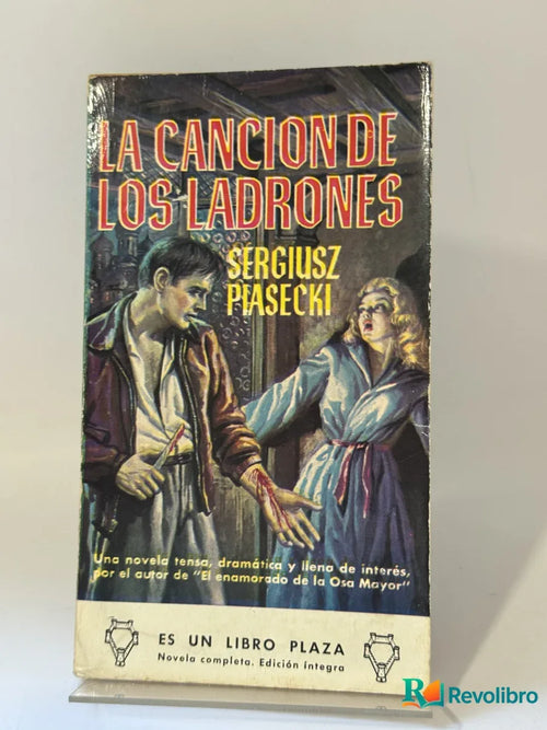 Portada de La Cancion de los Ladrones de Sergiusz Piasecki, libro de segunda mano