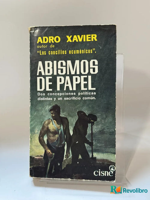 Portada de Abismos de papel de Adro Xavier, libro de segunda mano