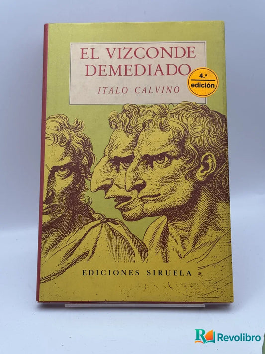 Portada de El vizconde demediado de Italo Calvino, libro de segunda mano
