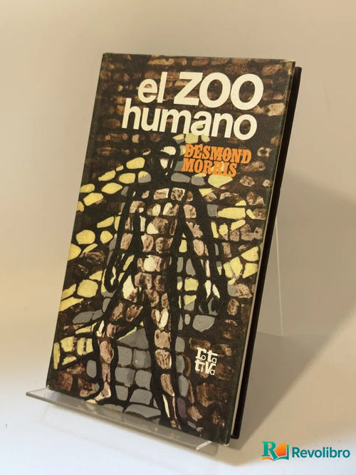 Portada de el ZOO humano de Desmond Morris, libro de segunda mano