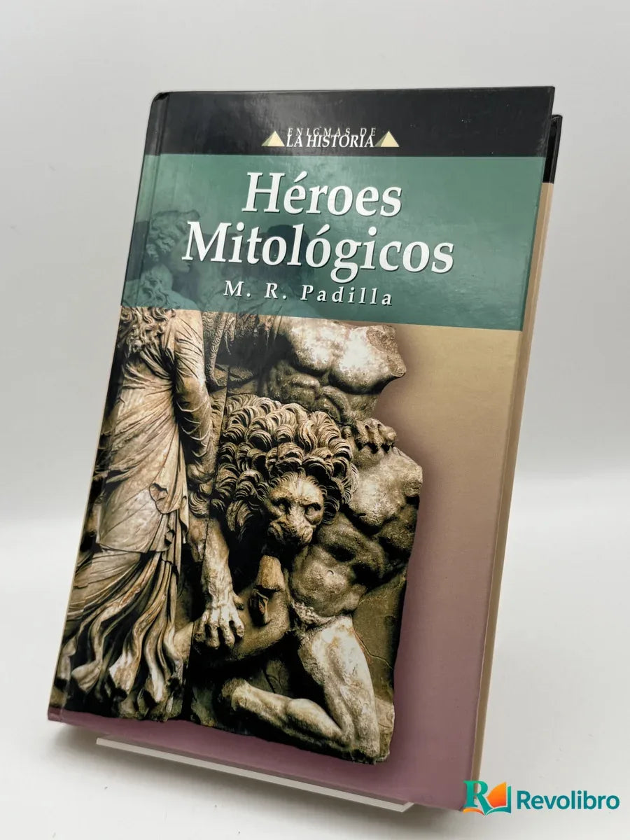 Portada de Héroes Mitológicos de M. R. Padilla, libro de segunda mano