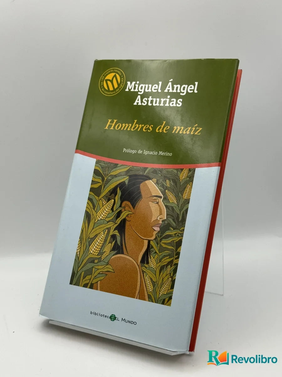 Portada de Hombres de maíz de Miguel Ángel Asturias, libro de segunda mano