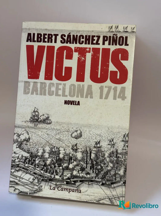 Portada de Victus de Albert Sánchez Piñol, libro de segunda mano