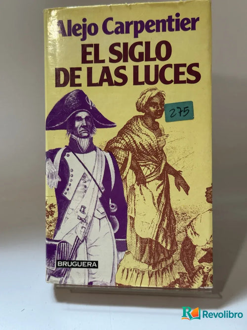 Portada de El siglo de las luces de Alejo Carpentier, libro de segunda mano