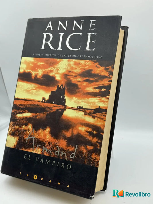 Portada de El vampiro de Anne Rice, libro de segunda mano