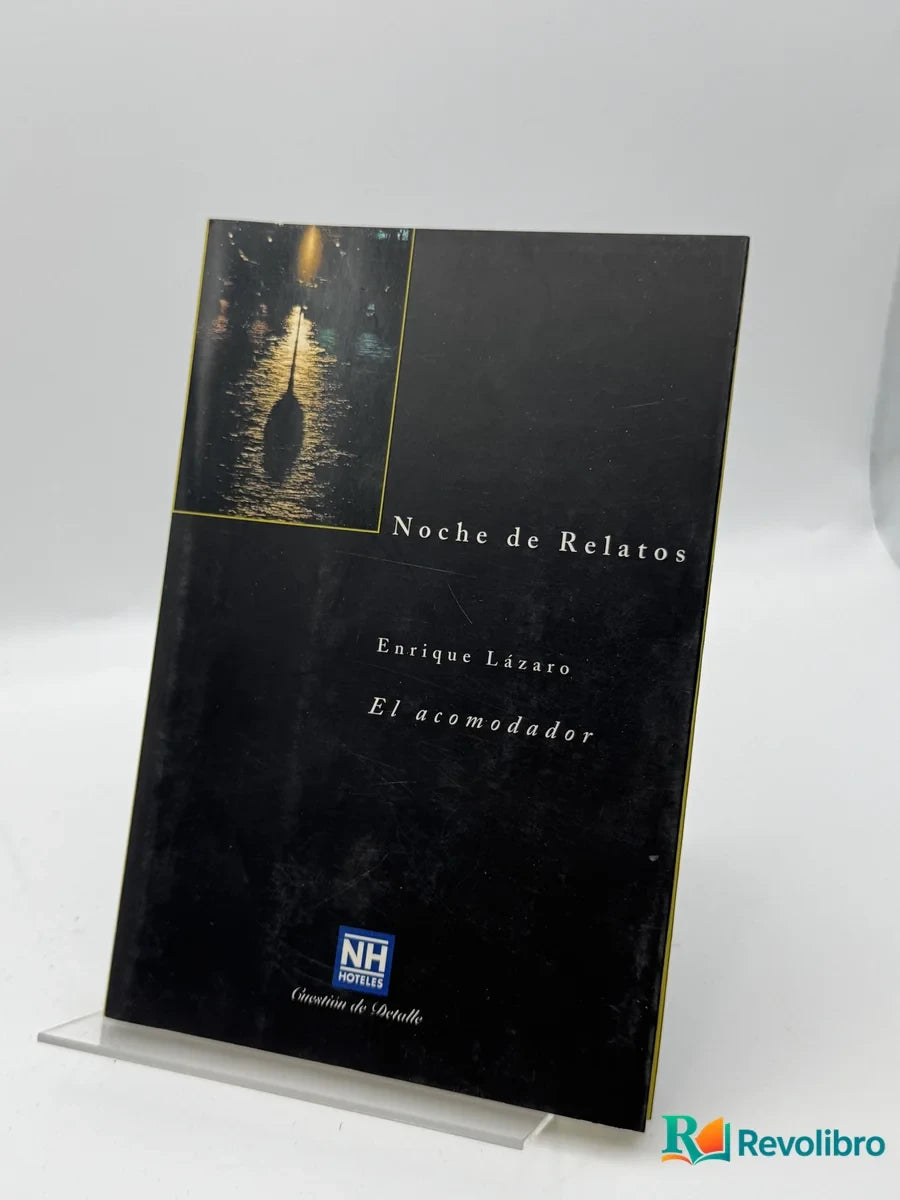 Portada de Noche de Relatos de Enrique Lázaro, libro de segunda mano