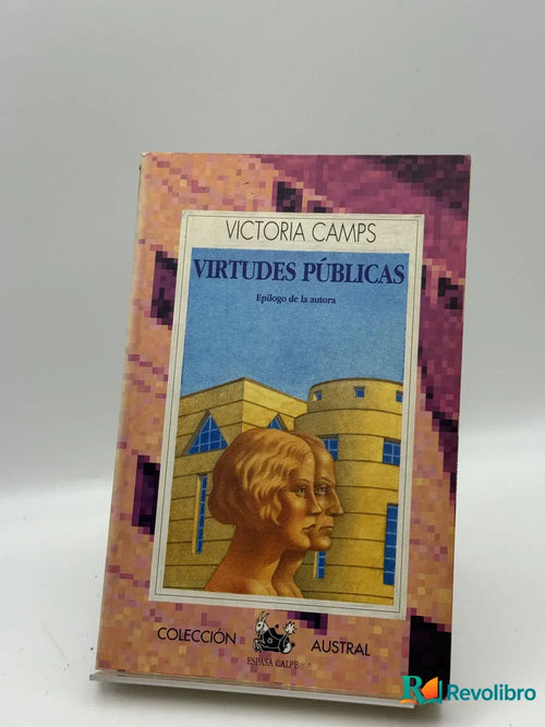 Portada de Virtudes Públicas de Victoria Camps, libro de segunda mano