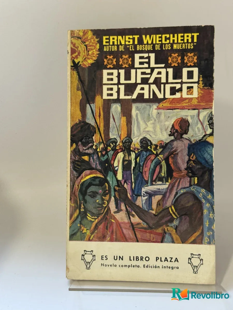 Portada de El búfalo blanco de Ernst Wiechert, libro de segunda mano
