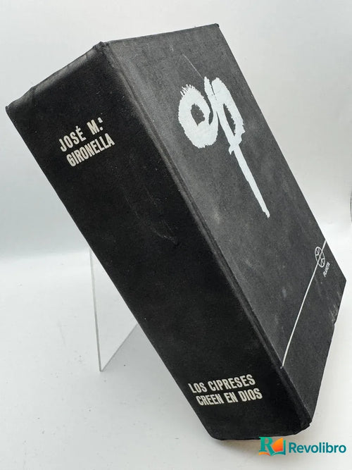Portada de Los cipreses creen en Dios de José M. Gironella, libro de segunda mano