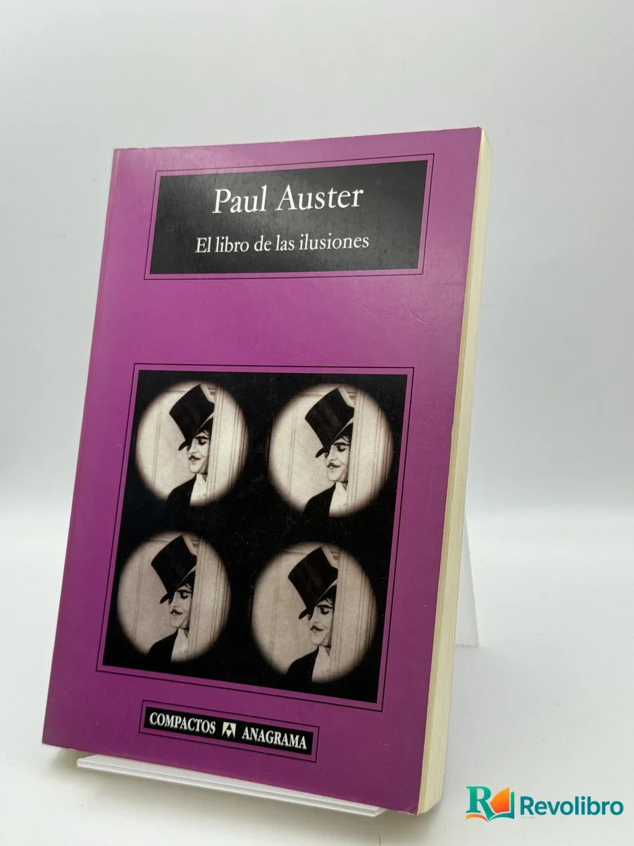 Portada de El libro de las ilusiones de Paul Auster, libro de segunda mano